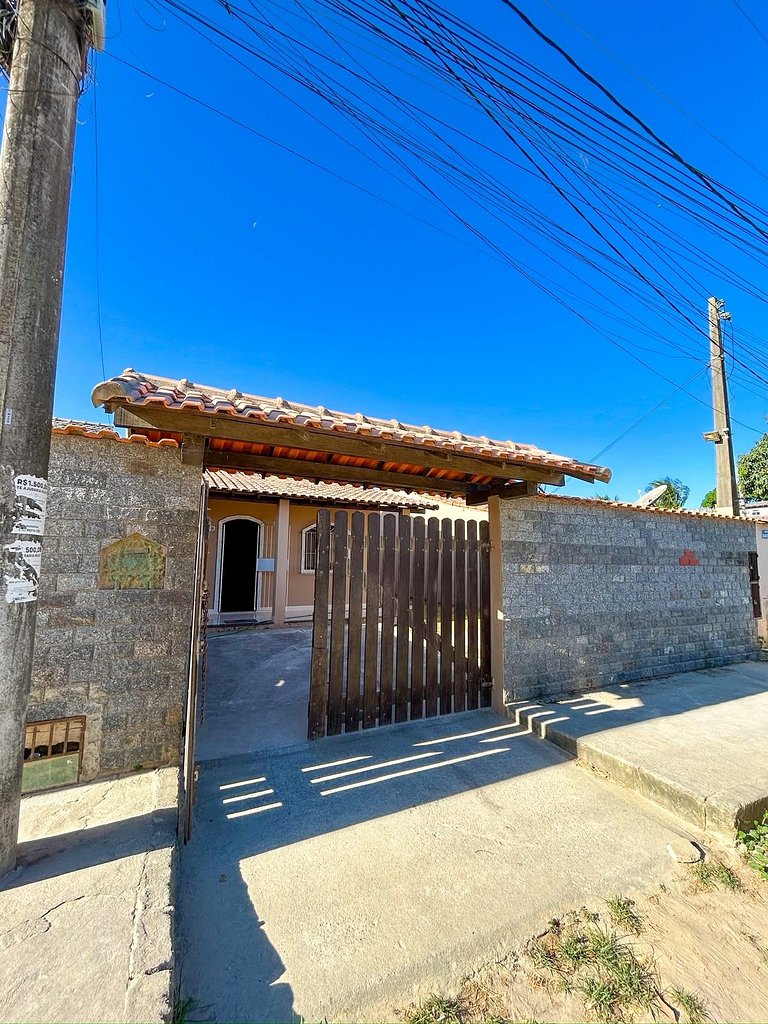 Linda Casa em Araruama, a apenas 250m da lagoa